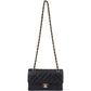 Chanel Quilted Caviar Leather Gold Small Double Flap Shoulder Bag