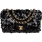 Chanel Limited Sequin Classic Medium Single Flap Crossbody Bag