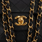 Chanel Quilted Lambskin 24K Gold Medium Double Flap Shoulder Bag
