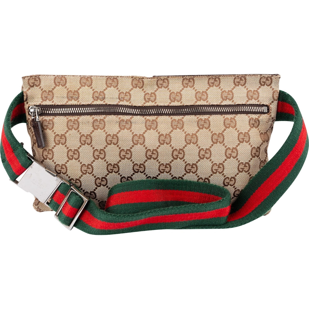 Gucci Monogram GG Canvas Belt Crossbody Bag