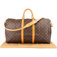 Louis Vuitton Monogram Canvas Keepall 55 Bandoulière Travel Bag