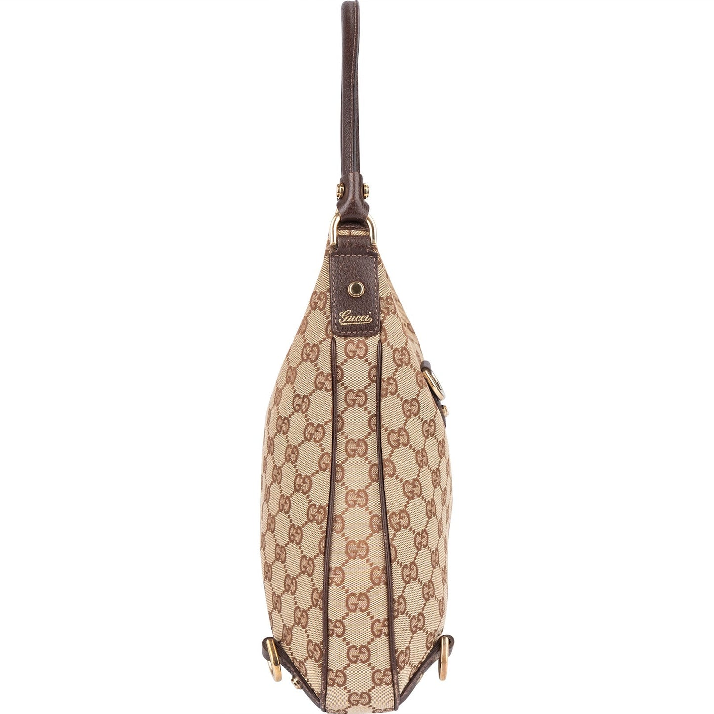 Gucci Monogram GG Abbey D-Ring Hobo Shoulder Bag