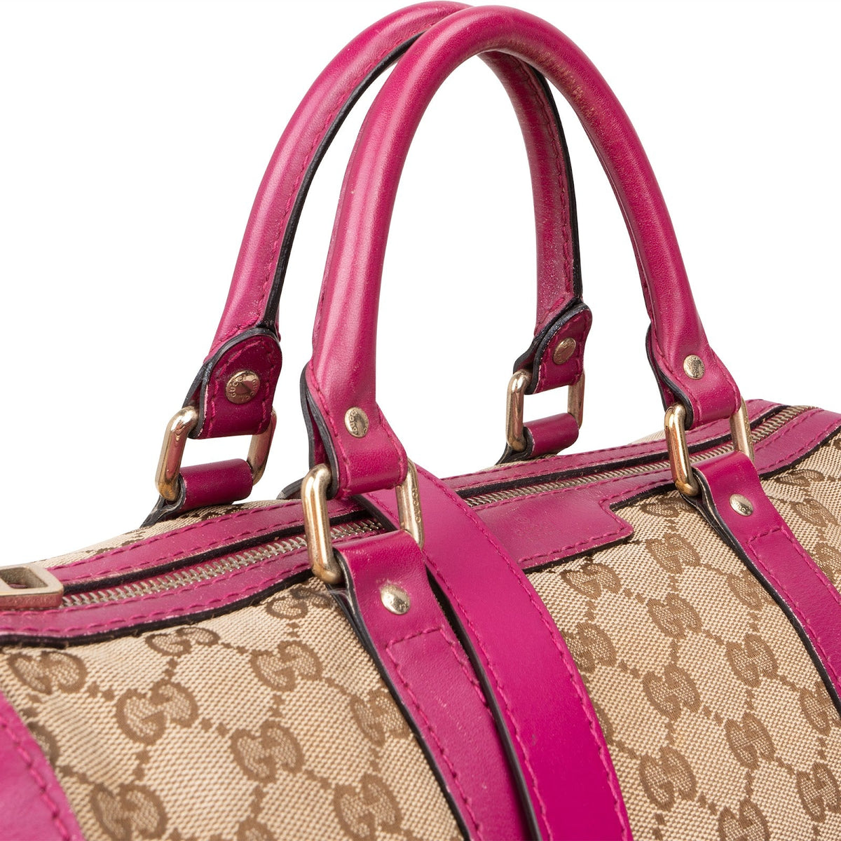 Gucci Monogram GG Boston Handbag