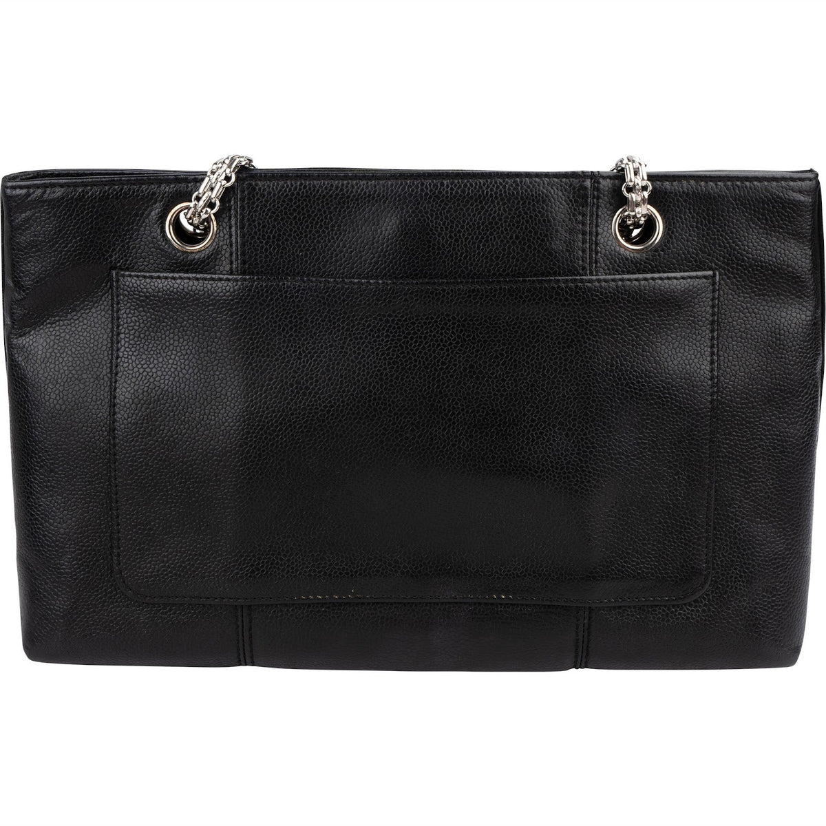 Chanel Caviar Leather Bijoux Chain Tote Shoulder Crossbody Bag