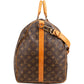 Louis Vuitton Monogram Canvas Keepall 60 Bandoulière Travel Bag