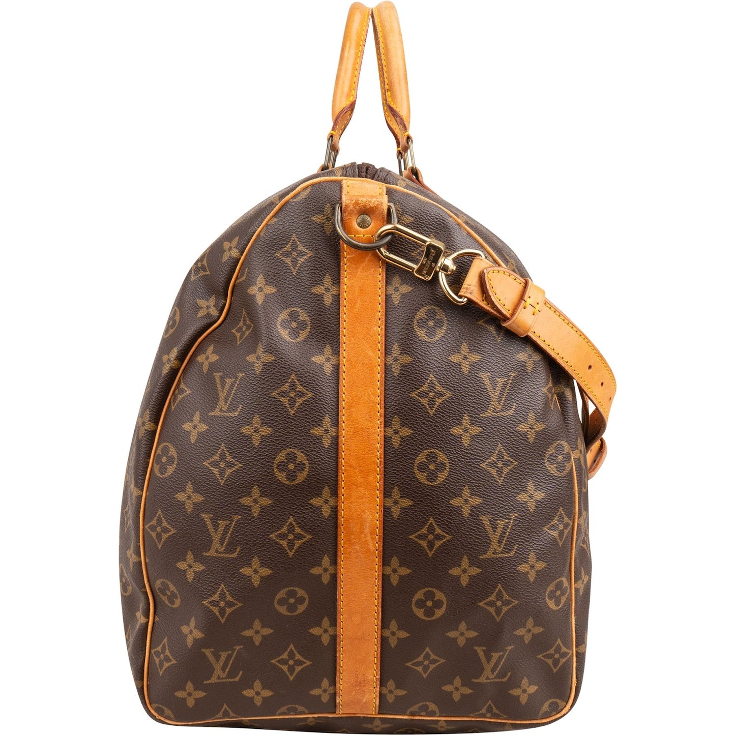 Louis Vuitton Monogram Canvas Keepall 60 Bandoulière Travel Bag