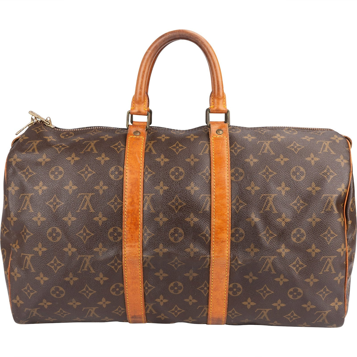Louis Vuitton Monogram Canvas Keepall 45 Travel Bag
