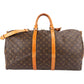 Louis Vuitton Monogram Canvas Keepall 55 Bandoulière Travel Bag