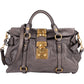 Miu Miu Vitello Lux Bow City Satchel Handbag