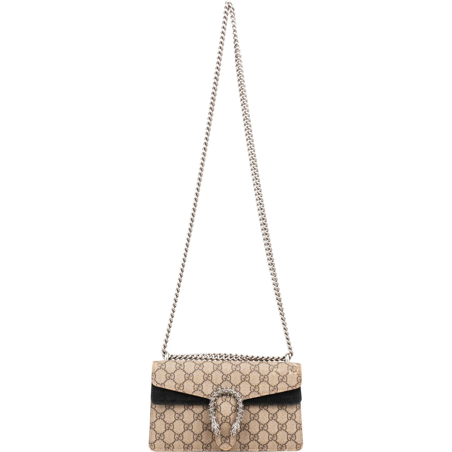Gucci Monogram GG Supreme Canvas Dionysus Small Crossbody Bag