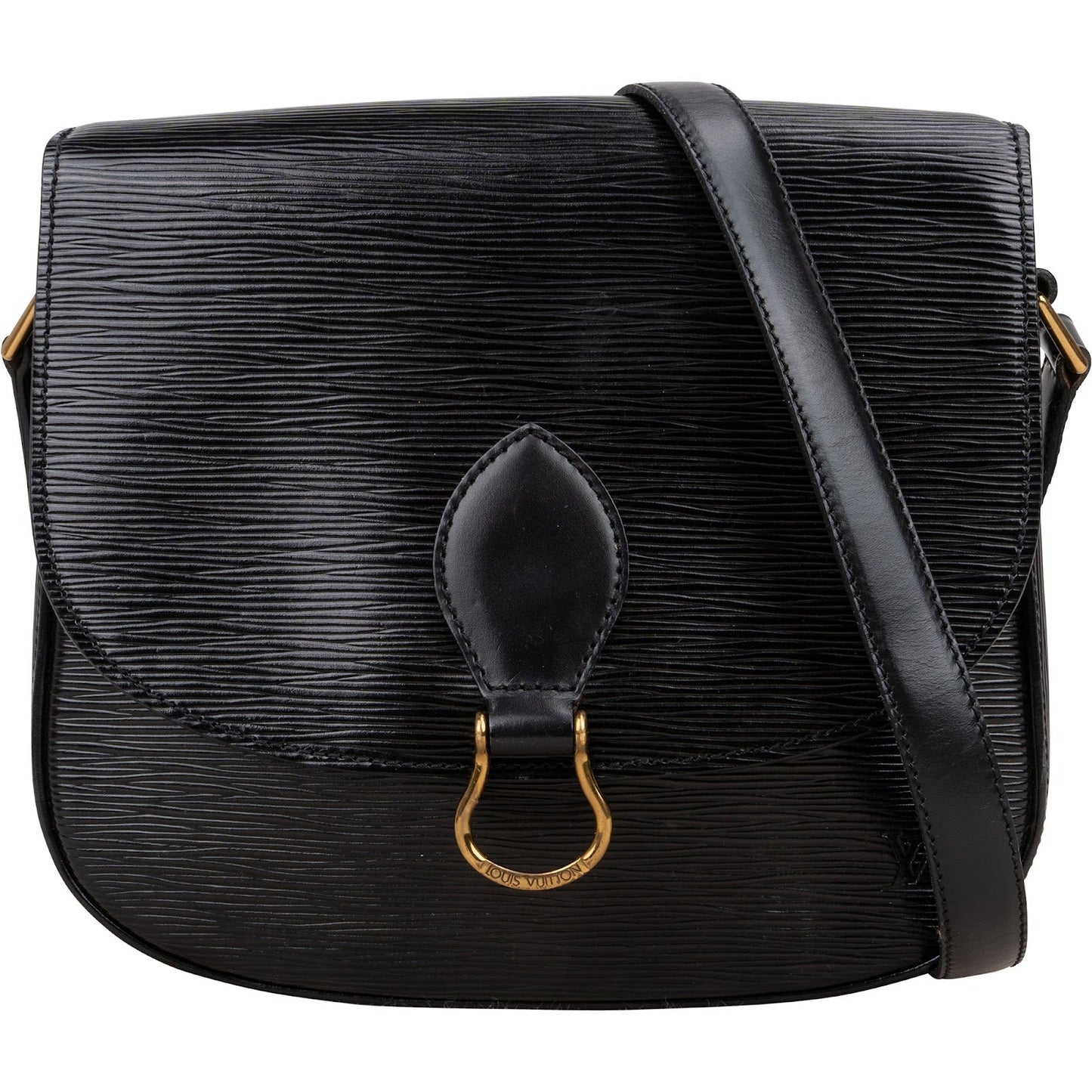 Louis Vuitton Noir Epi Leather Saint Cloud GM Crossbody Bag