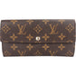 Louis Vuitton Monogram Canvas Sarah Wallet