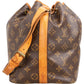 Louis Vuitton Monogram Canvas Sac Noé Petit Shoulder Bag
