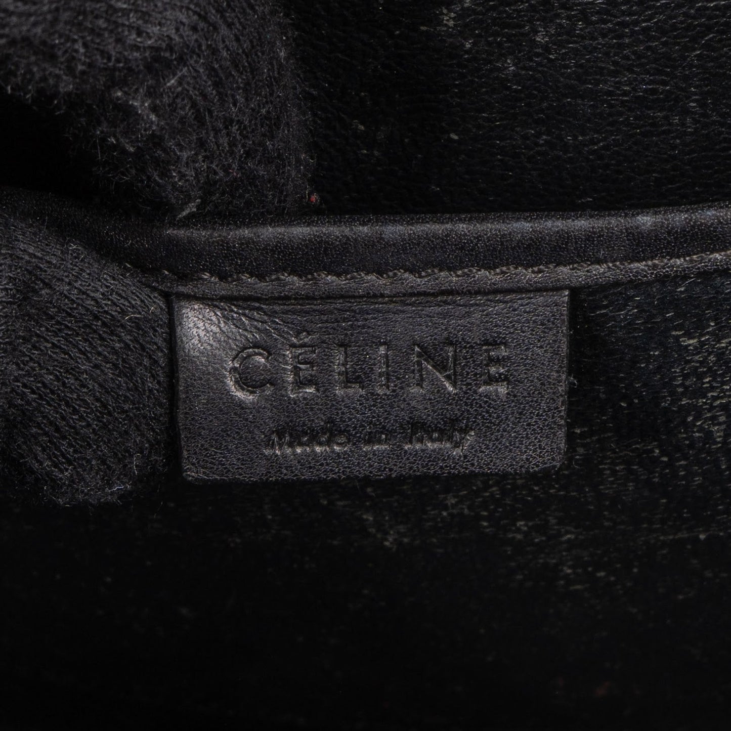 Céline Tricolor Leather Luggage Handbag