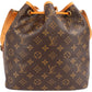 Louis Vuitton Monogram Canvas Sac Noé Petit Shoulder Bag