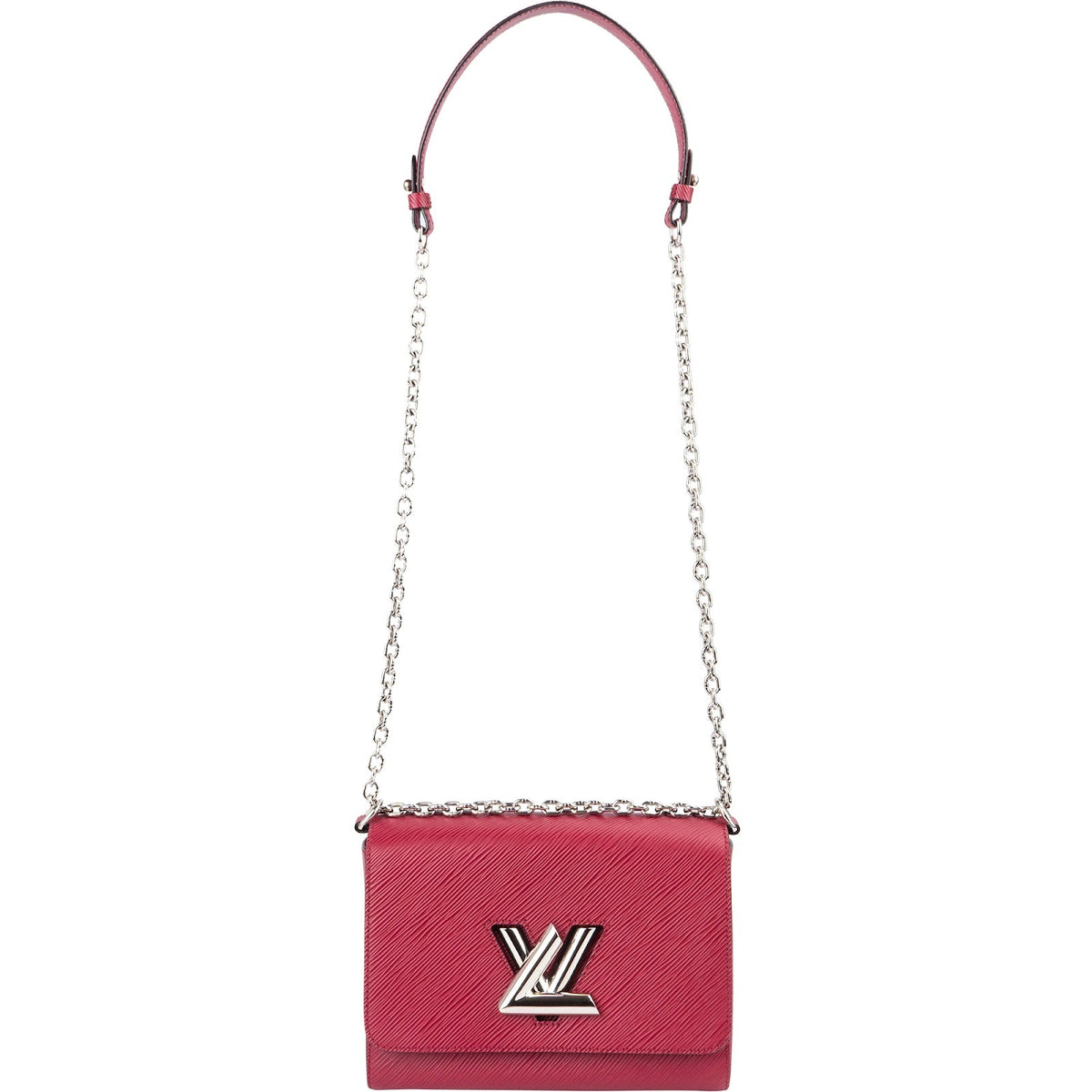 Louis Vuitton Pink Epi Leather Twist MM Crossbody Bag