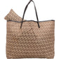 Fendi Monogram FF Nylon Tote Shopper Handbag