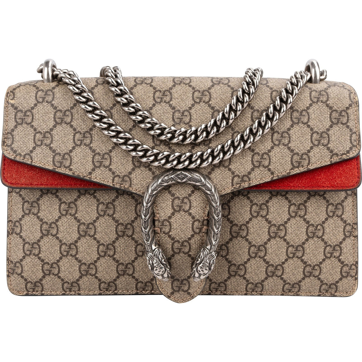 Gucci Monogram GG Supreme Canvas Dionysus Shoulder Bag