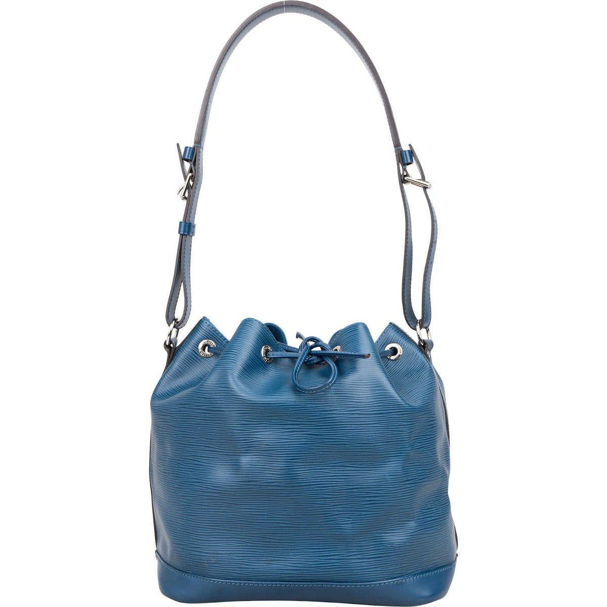 Louis Vuitton Bleu Epi Leather NM Sac Noé Petit Shoulder Bag