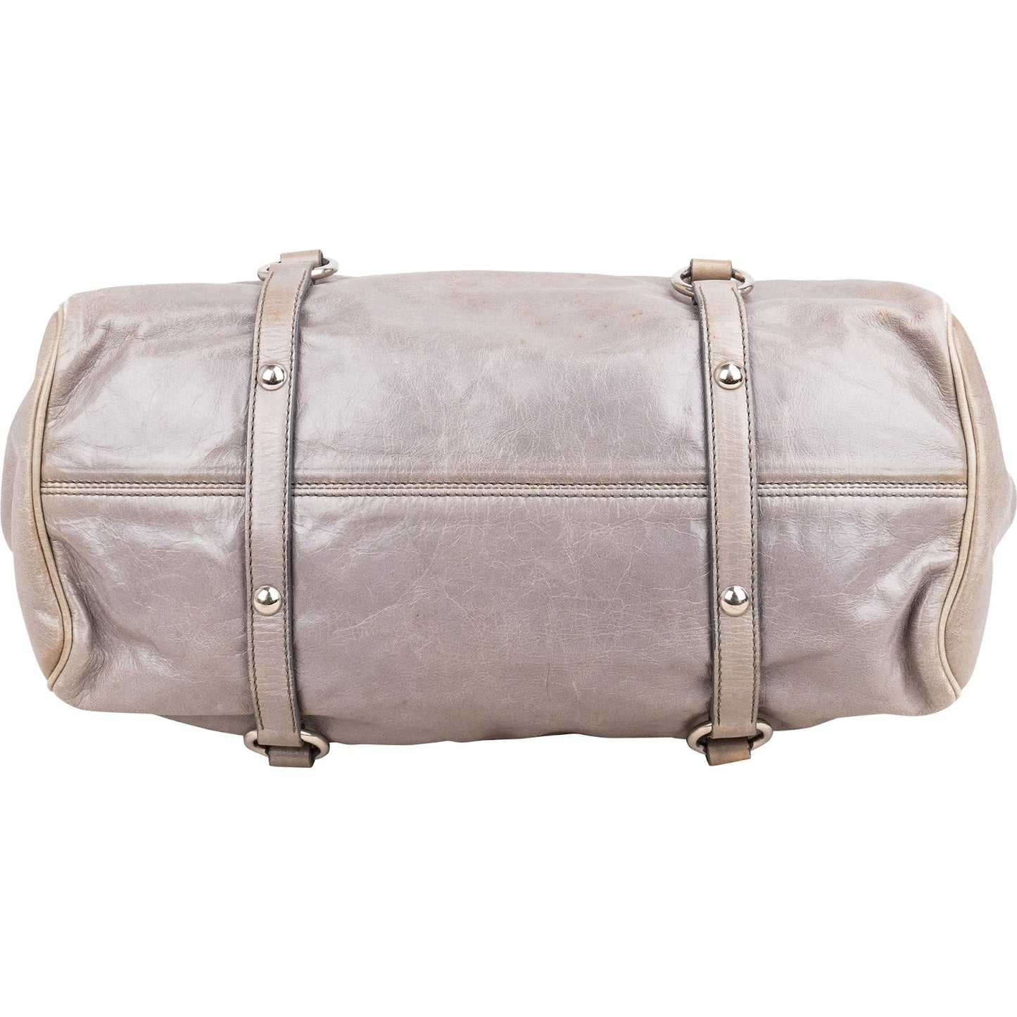 Miu Miu Vitello Lux Leather Bow Handbag