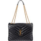 Saint Laurent Quilted Leather Loulou Medium Crossbody Bag
