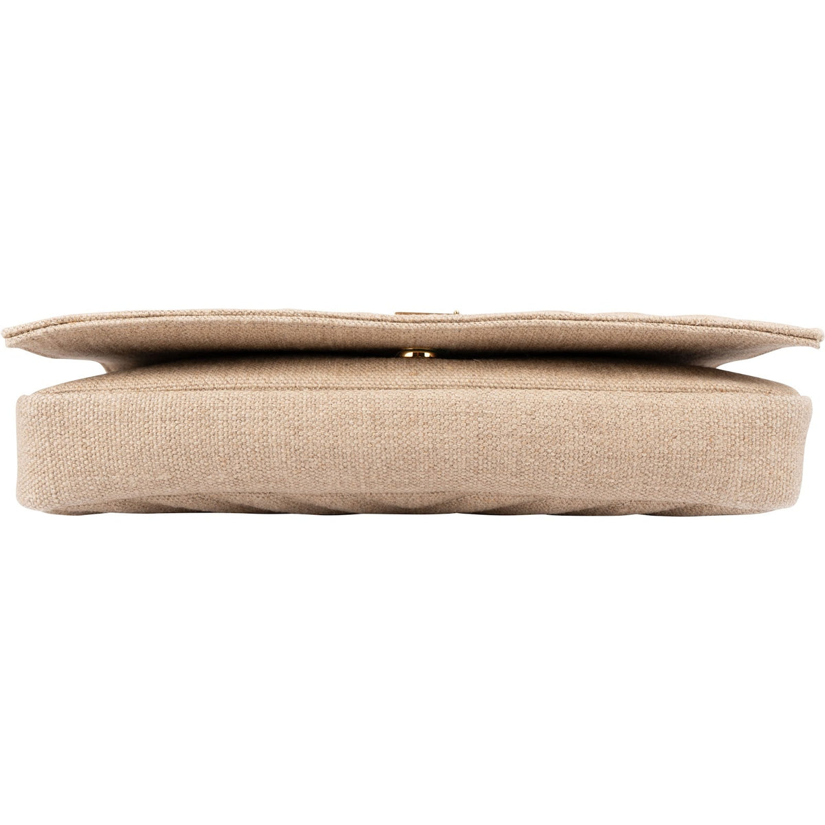 Saint Laurent Chevron Raffia Matelassé Envelope Crossbody Bag