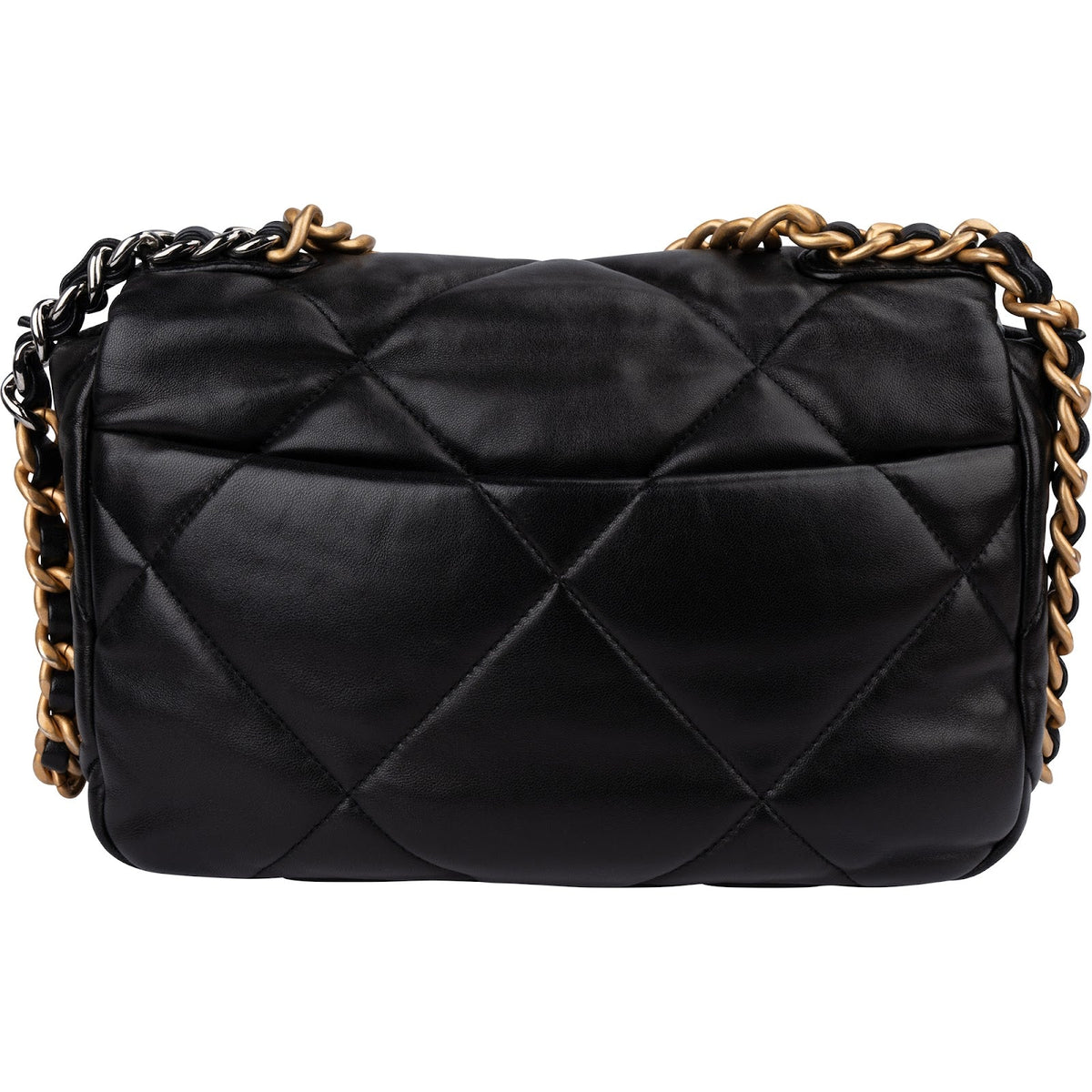 Chanel 19 Quilted Lambskin Single Flap Crossbody Bag