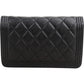 Chanel Quilted Caviar Leather Boy Wallet On Chain Crossbody Bag