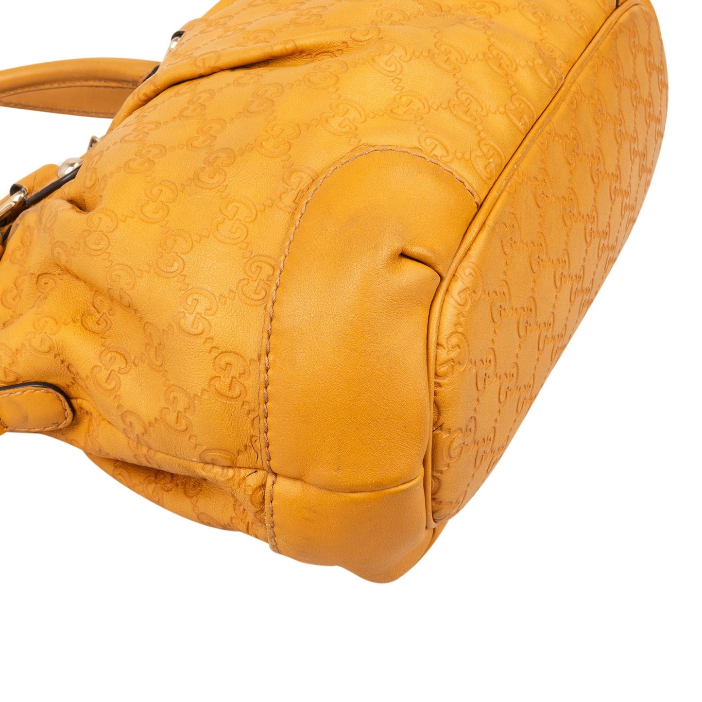 Gucci Guccissima Leather Sukey Satchel Handbag