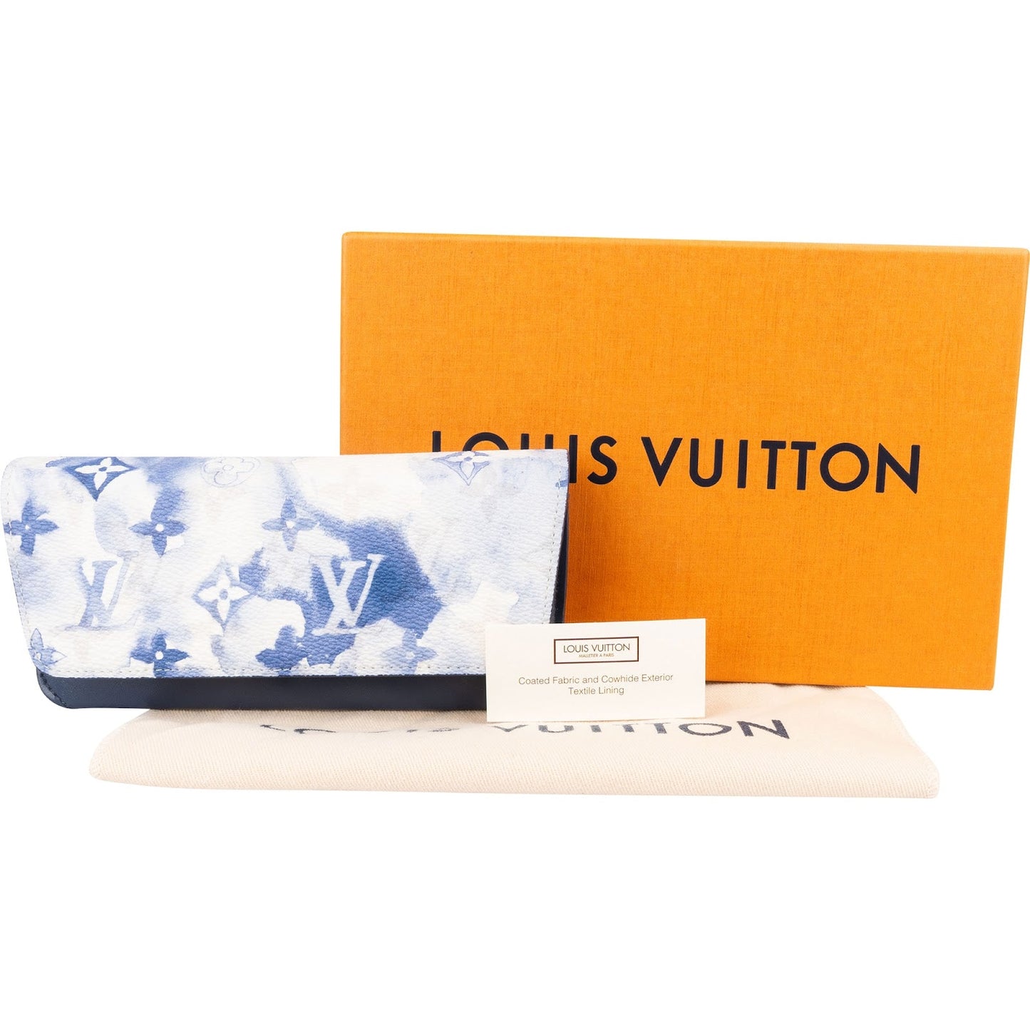 Louis Vuitton Canvas Monogram Clouds Eyewear Case Etui