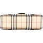 Burberry Nova-Check Monogram Studded Shoulder Bag