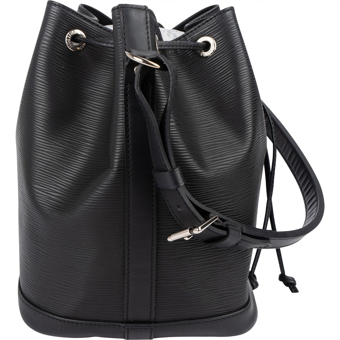 Louis Vuitton Noir Epi Leather NM Sac Noé Petit Shoulder Bag