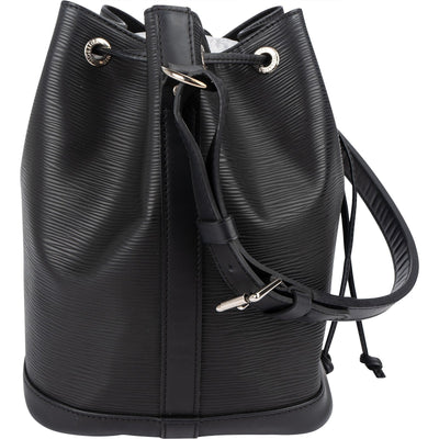 Louis Vuitton Noir Epi Leather NM Sac Noé Petit Shoulder Bag