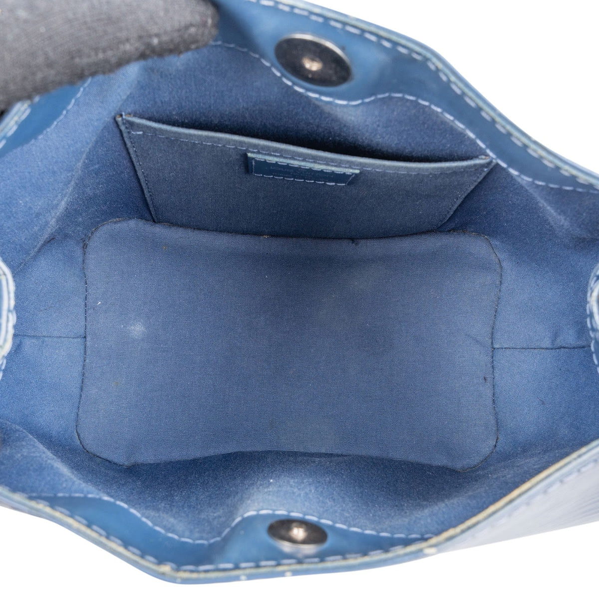 Louis Vuitton Mandara PM aus blauem Epi-Leder – Ansicht 8