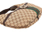 Gucci Monogram GG Canvas Britt Hobo Shoulder Bag