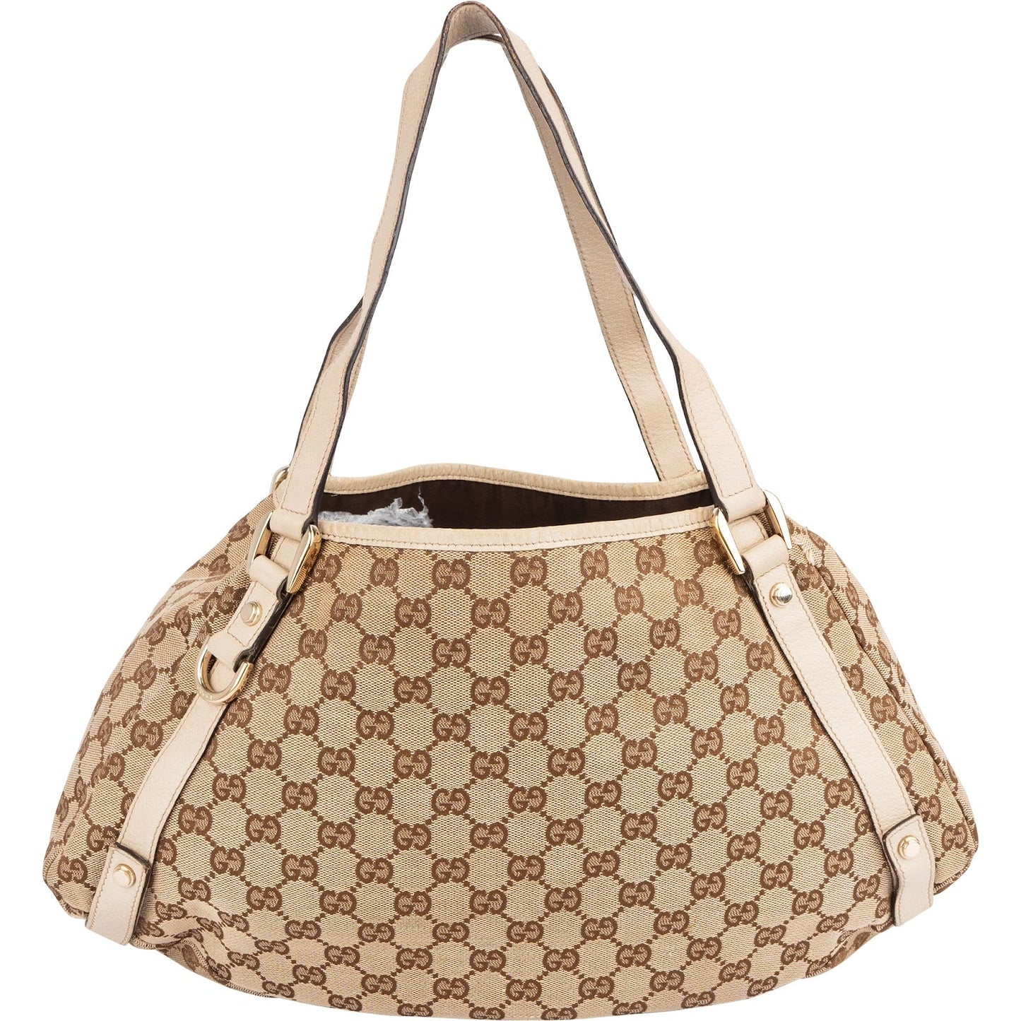 Gucci Monogram GG Abbey Hobo Shoulder Bag