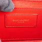 Saint Laurent Red Leather Kate Chain Crossbody Bag