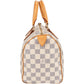 Louis Vuitton Monogram Damier Azur Canvas Speedy 25 Handbag