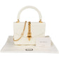 Gucci White Plexiglass Sylvie 1969 Mini Top Handle Handbag