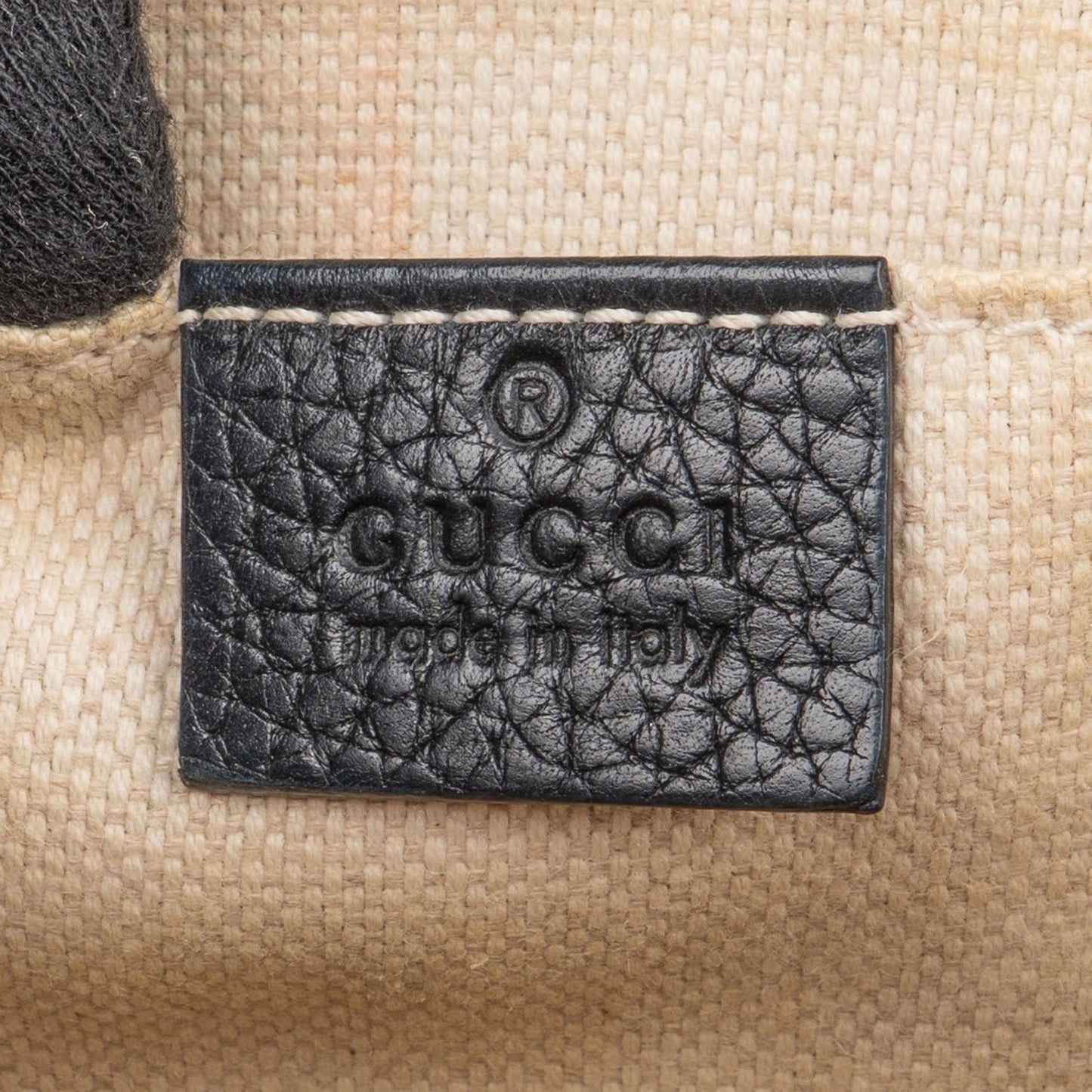 Gucci Black Leather Soho Disco Crossbody Bag