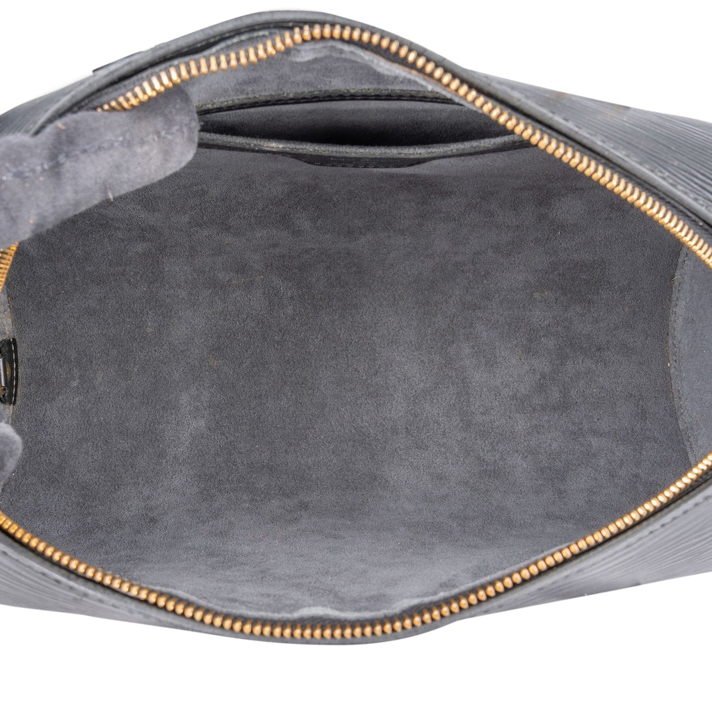 Louis Vuitton Noir Epi Leather Soufflot Handbag