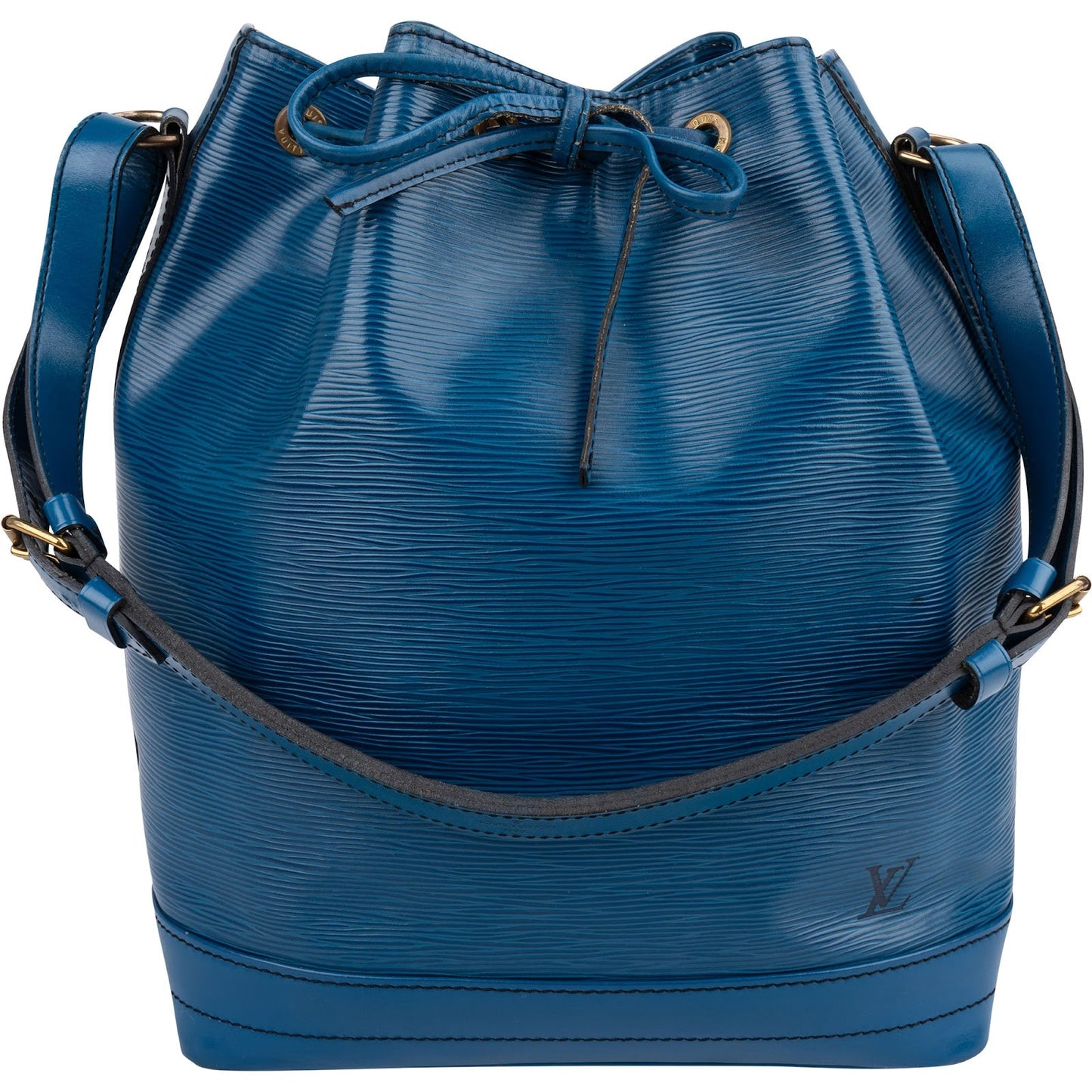 Louis Vuitton Blue Epi Leather Sac Noé Grande Shoulder Bag