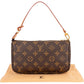 Louis Vuitton Monogram Canvas Pochette Accessoires Handbag