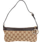 Gucci Monogram GG Charm Pochette Shoulder Bag