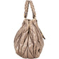Miu Miu Vitello Lux Quilted Leather City Handbag