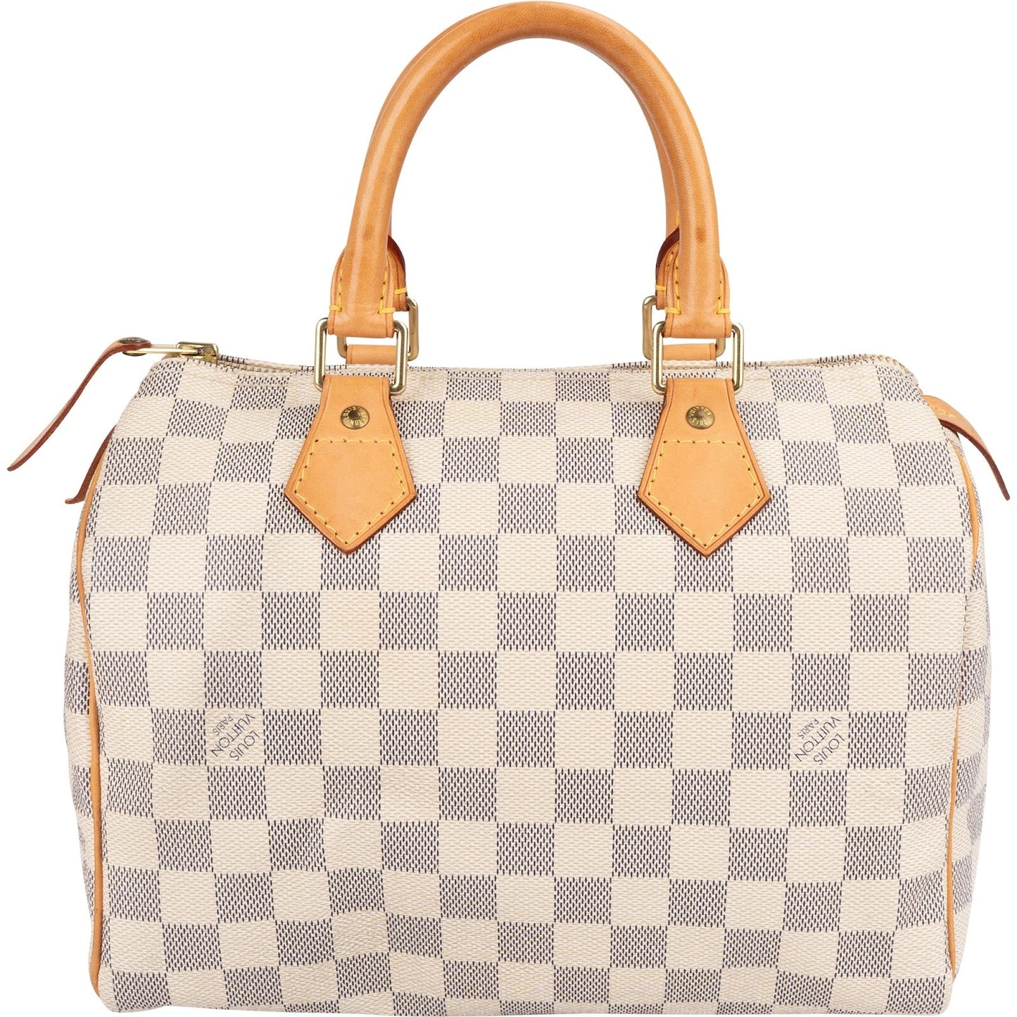 Louis Vuitton Monogram Damier Azur Canvas Speedy 25 Handbag