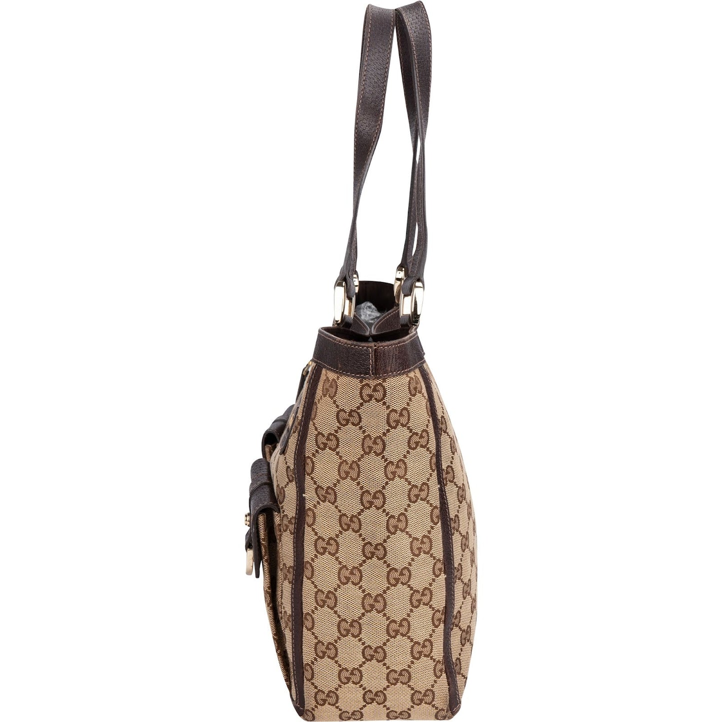 Gucci Monogram GG Canvas  Abbey D-Ring Shoulder Bag