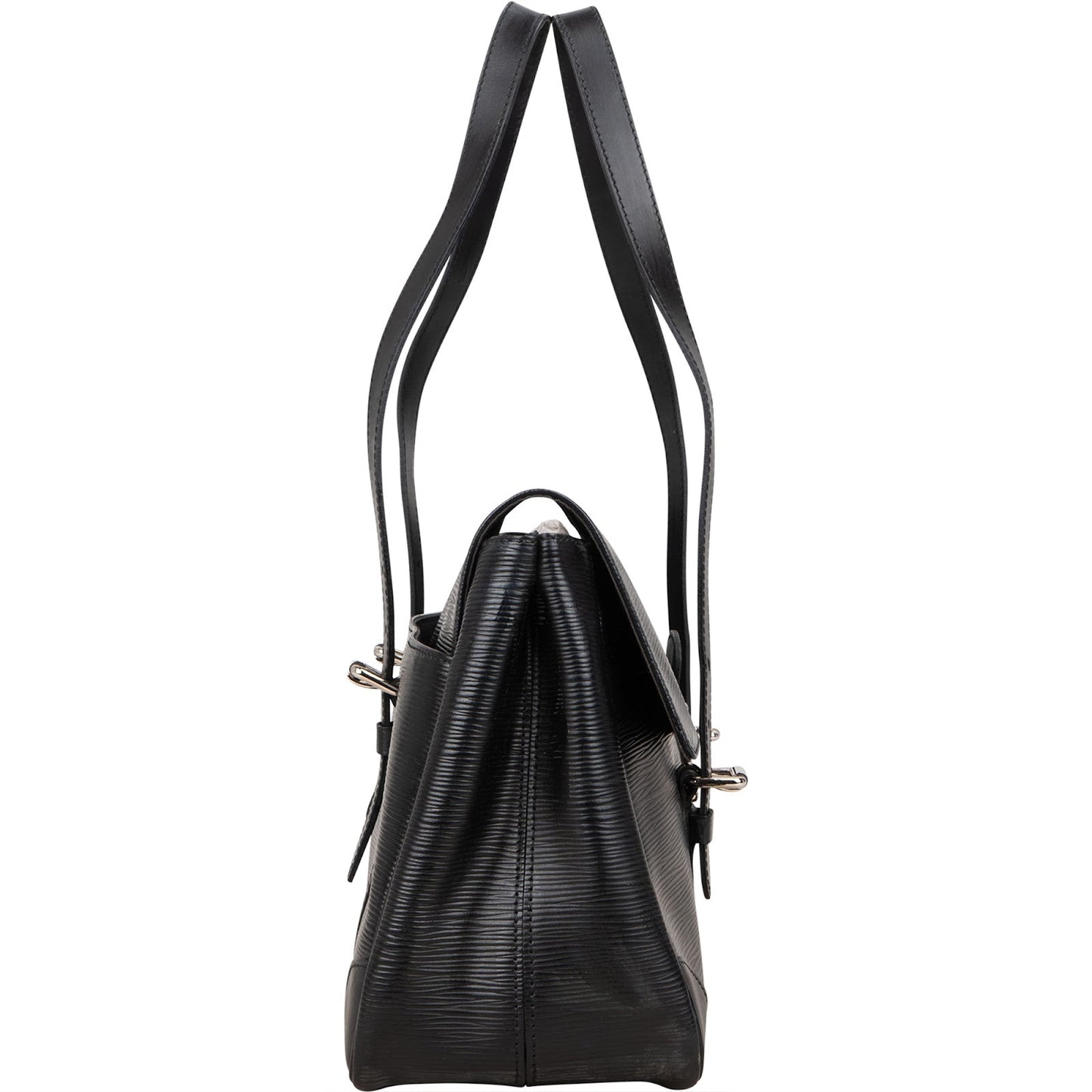 Louis Vuitton Noir Epi Leather Segur Shoulder Bag