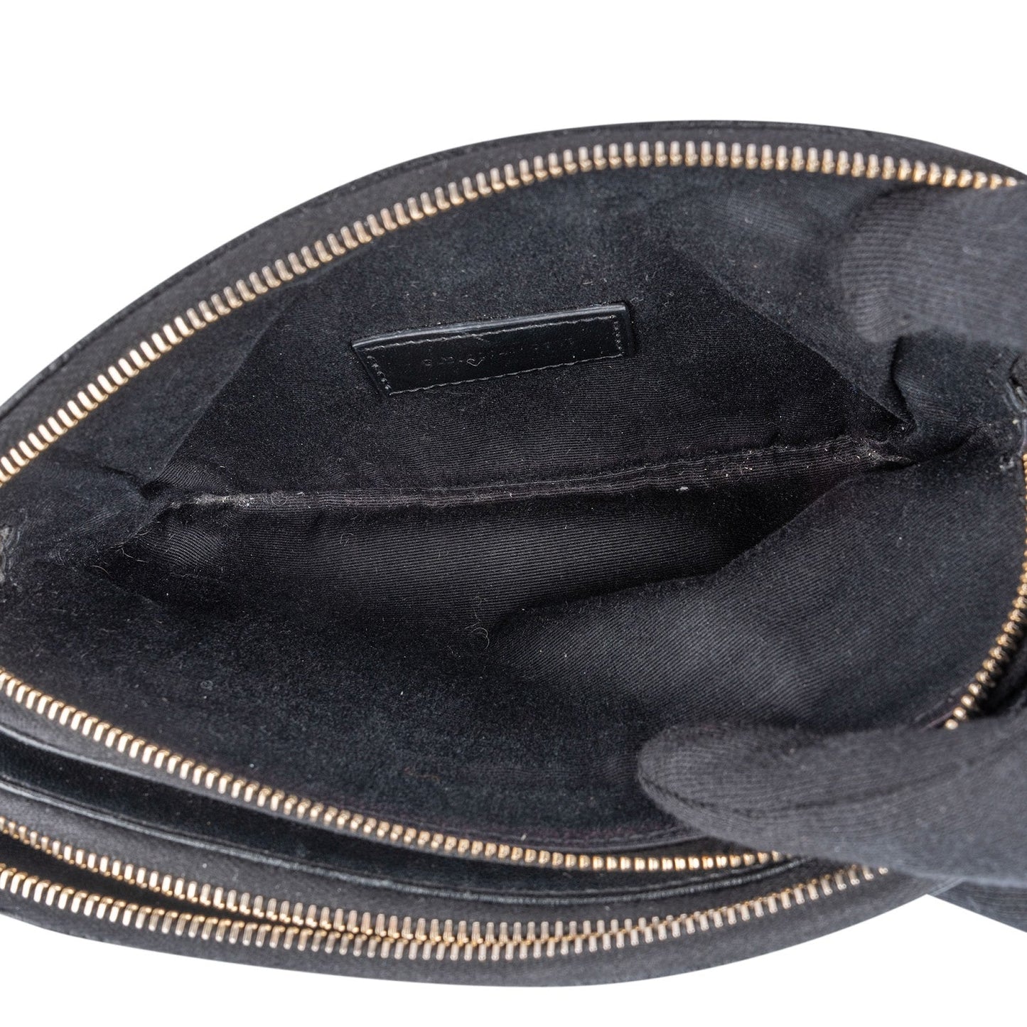 Saint Laurent Black Quilted Leather Becky Crossbody Bag
