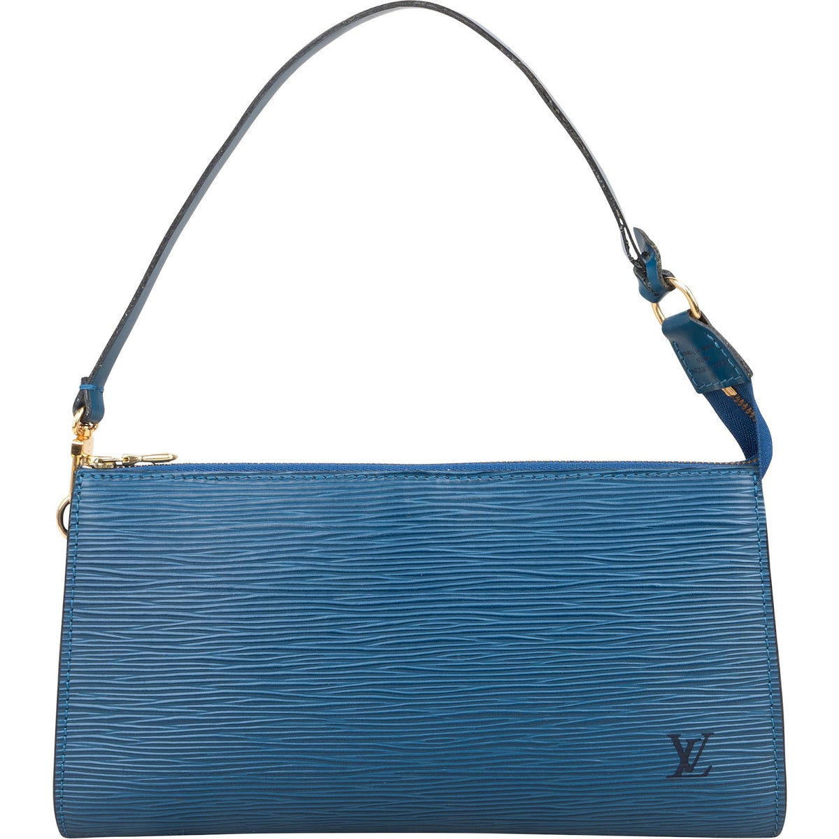 Louis Vuitton Pochette Accessoires Epi Blau, Bild 1 von 11